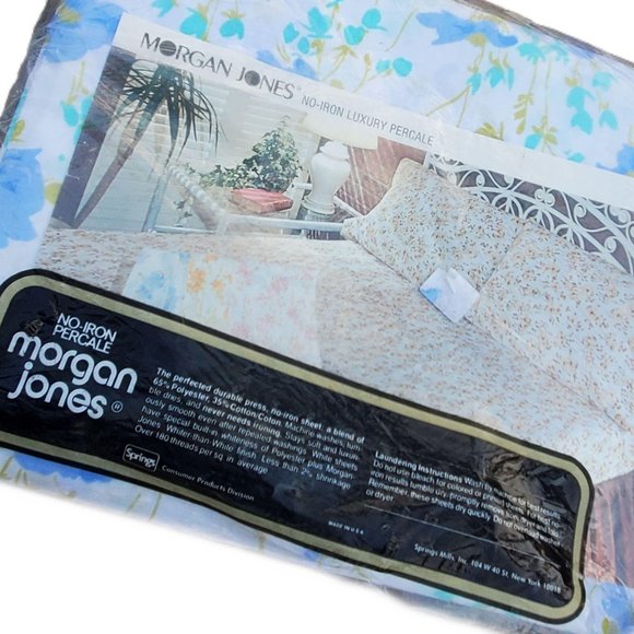 VTG Morgan Jones Princess Twin Flat Sheet - Picture 5 of 6